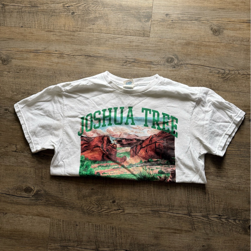 Delta Heavy Weight Joshua Tree Vintage Tee Shirt Size Medium